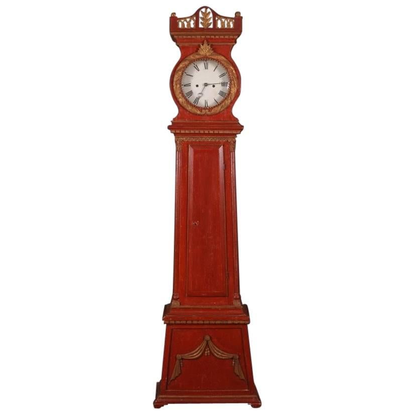 19th Century Morten Jorgen Moller Grandfather Clock