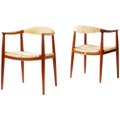 Hans Wegner JH-501 "The Chair" Pair, 1949