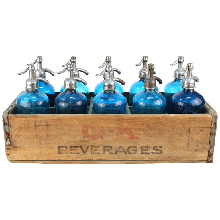 Vintage Seltzer Bottles at 1stDibs