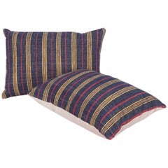 Pillow Cases Fashioned Out of an Mid-20th Century Anatolian Cotton Fabric