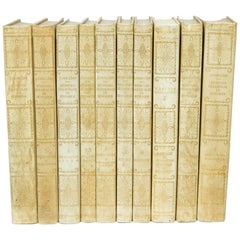 Set of Ten Swedish Leather Bound Books 5