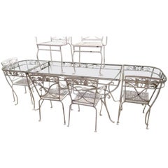 Salterini Dining Set Mt Vernon Pattern Nine Pieces 11