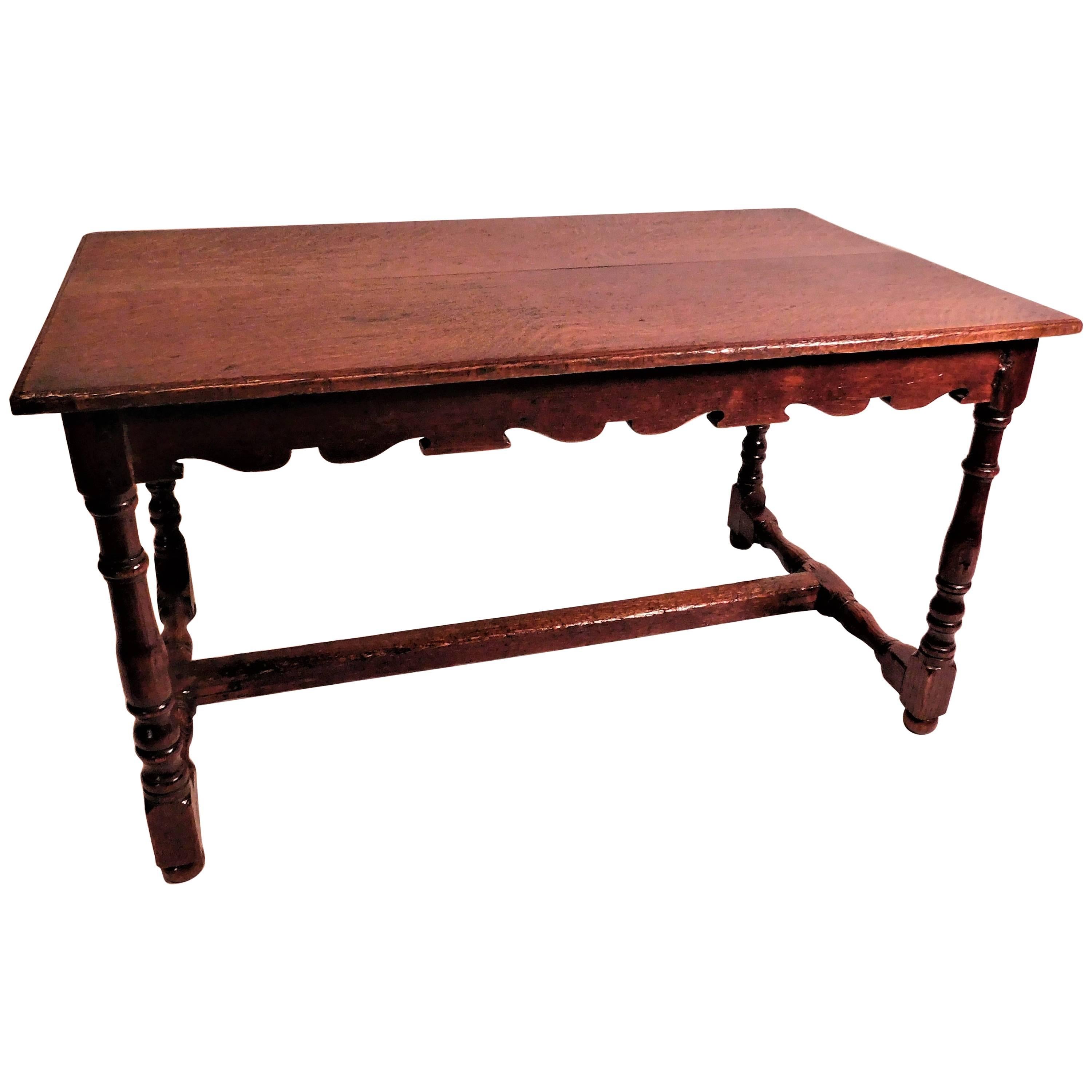 Jacobean Style Oak Coffee Table