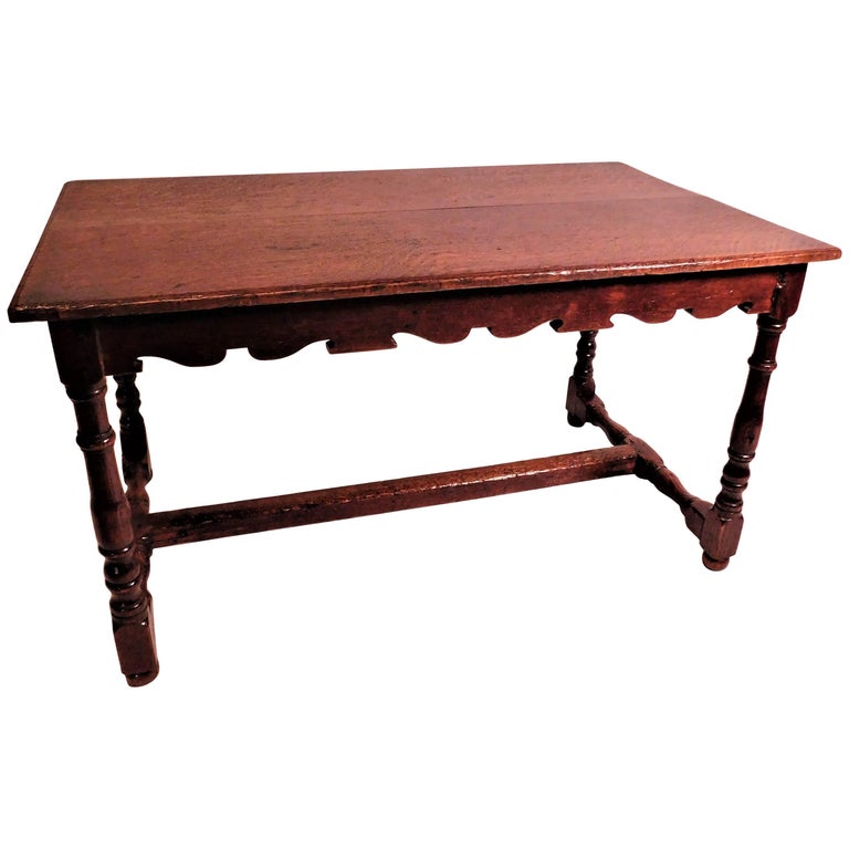 Jacobean Style Oak Coffee Table At 1stdibs Jacobean Style Oak Coffee Table For