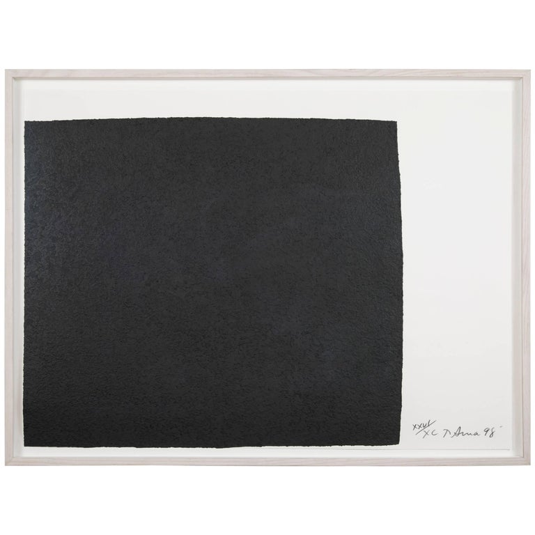 <i>Leo</i>, from the <i>Leo Castelli 90th Birthday Portfolio</i>, 1998, by Richard Serra, offered by Avery & Dash Collections