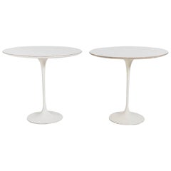 Pair of Tulip Side Tables by Eero Saarinen, circa 1970