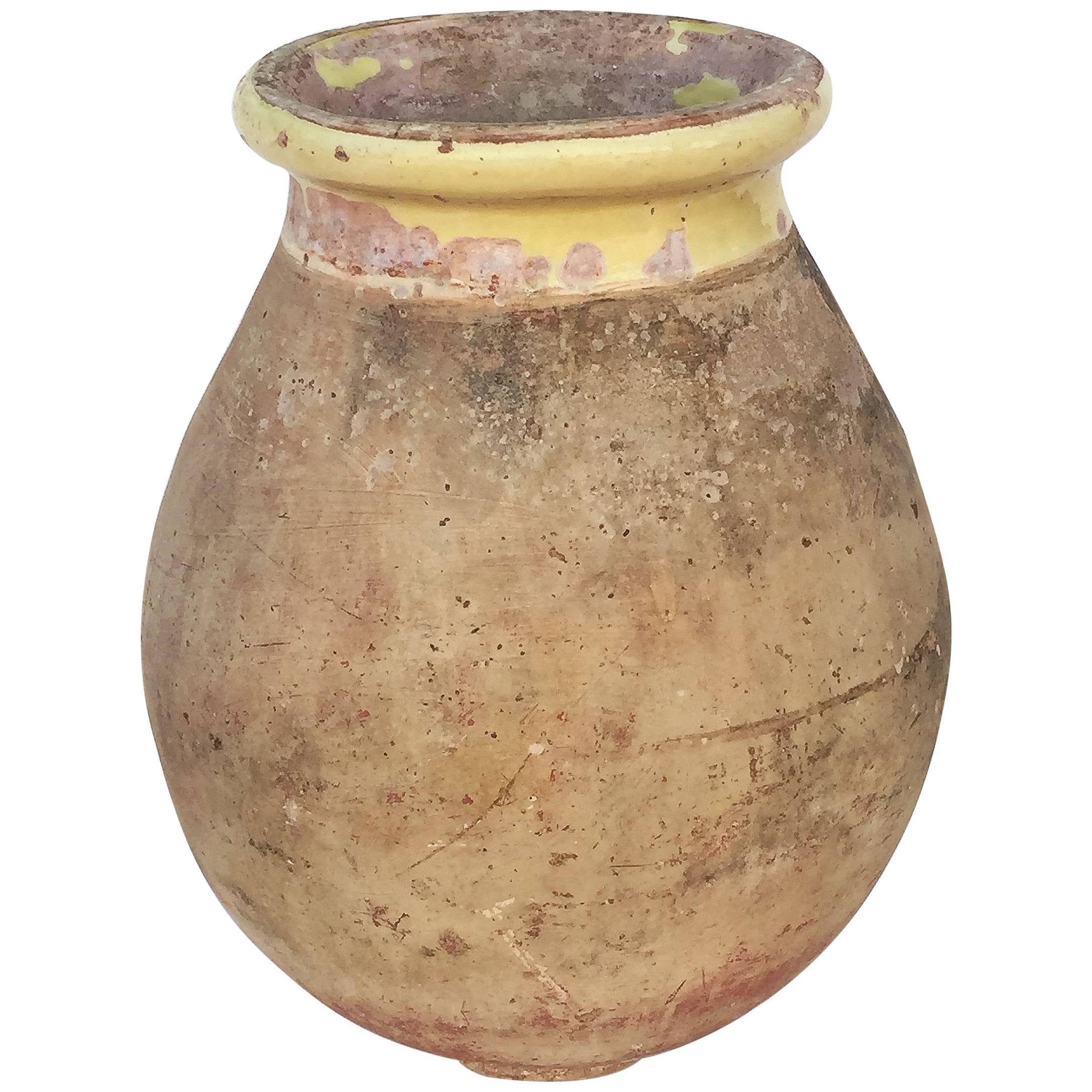 Large Biot Garden Urn or Oil Jar from France