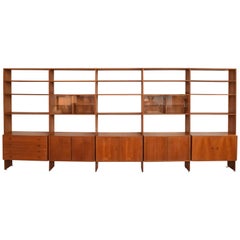 HG Furniture Large Teak Modular Wall Unit