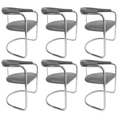 Anton Lorenz for Thonet Dining Chairs Model SS33