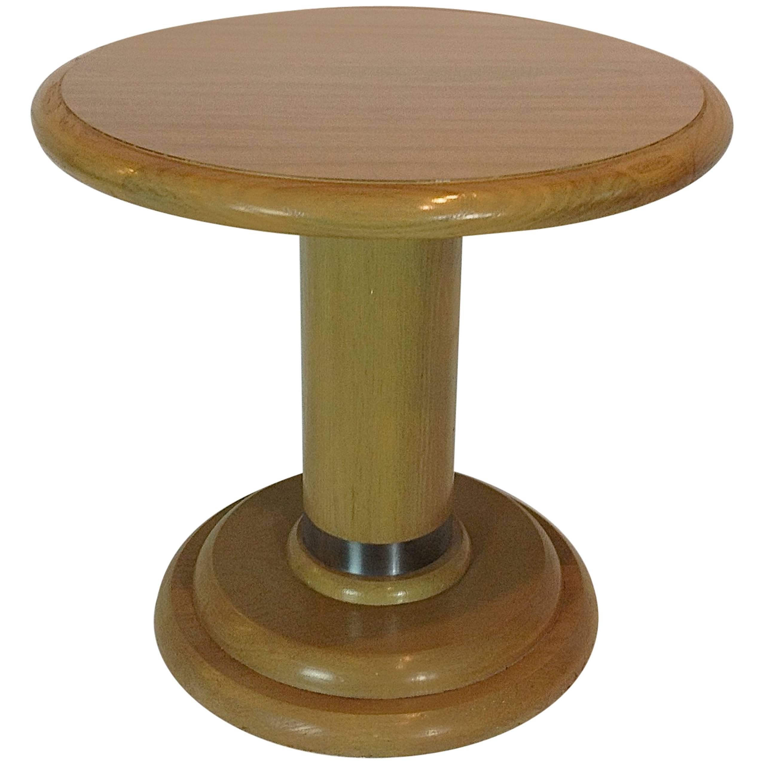 Art Deco Inspired Side Table For Sale