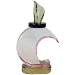 Van Teal Lucite Sculpture Perfume Bottle
