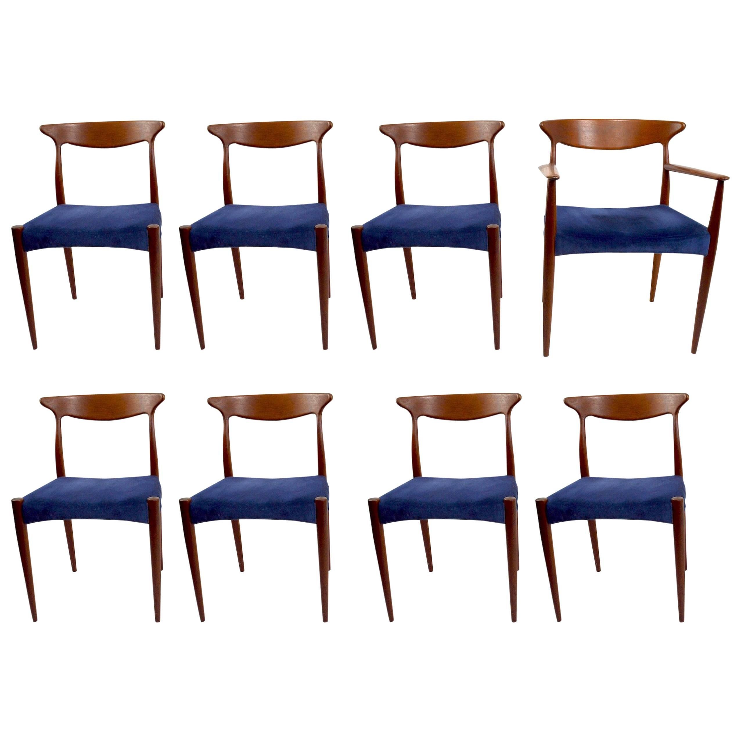 Set of Eight Arne Hovmand Olsen Dining Chairs