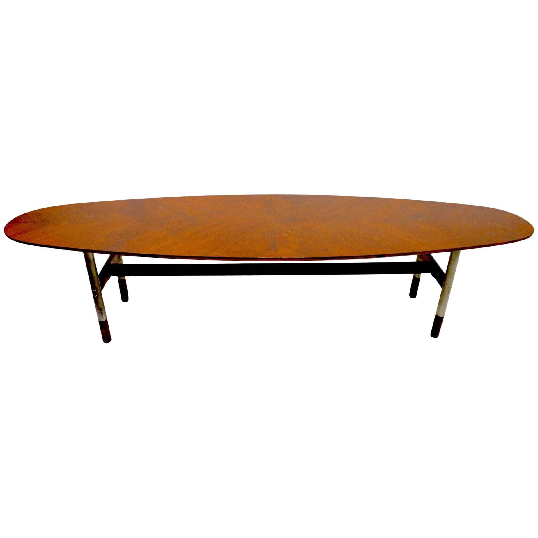 Surfboard Table Attributed to Arne Vodder