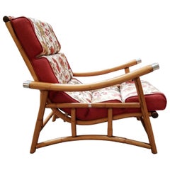 Highback Rattan Lounge Chair