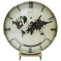 World Time Clock International by Heinrich Möller for Kienzle, Germany, 1970s