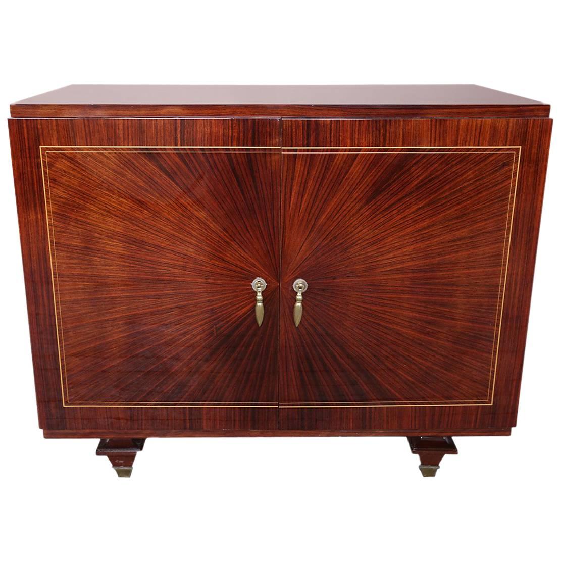 French Art Deco Bar Cabinet, circa 1930s