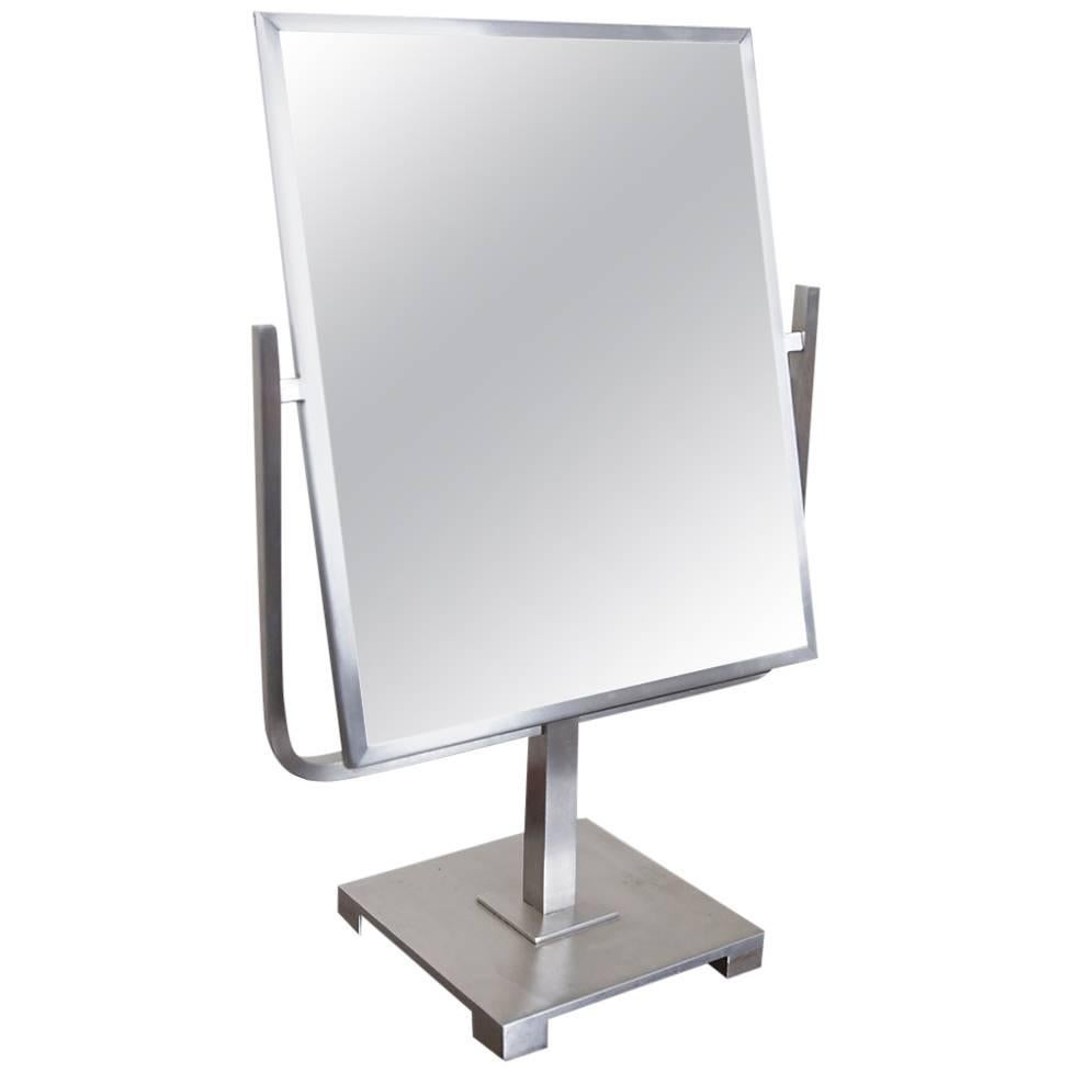 Vanity Top Two-Sided Flip Mirror, circa 1950s For Sale