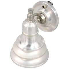 Deco Industrial Chrome Sconce