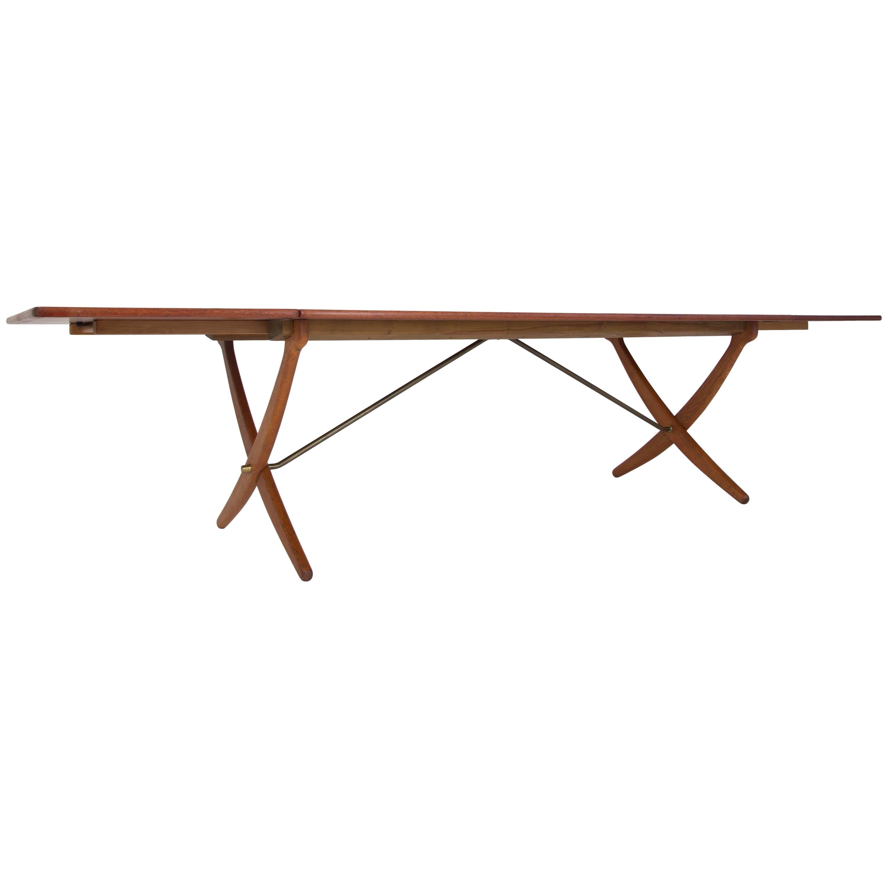 Hans Wegner At-314 Dining Table for Andreas Tuck