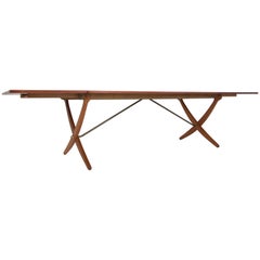 Vintage Hans Wegner At-314 Dining Table for Andreas Tuck