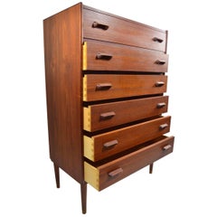 Six-Drawer Danish Modern Chest by Poul Volther