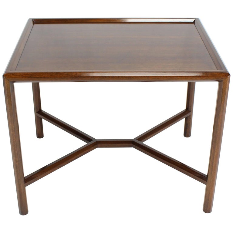 Dunbar Walnut Side Table For Sale at 1stdibs