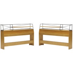 Retro Pair of "Planner Group" Headboards by Paul McCobb