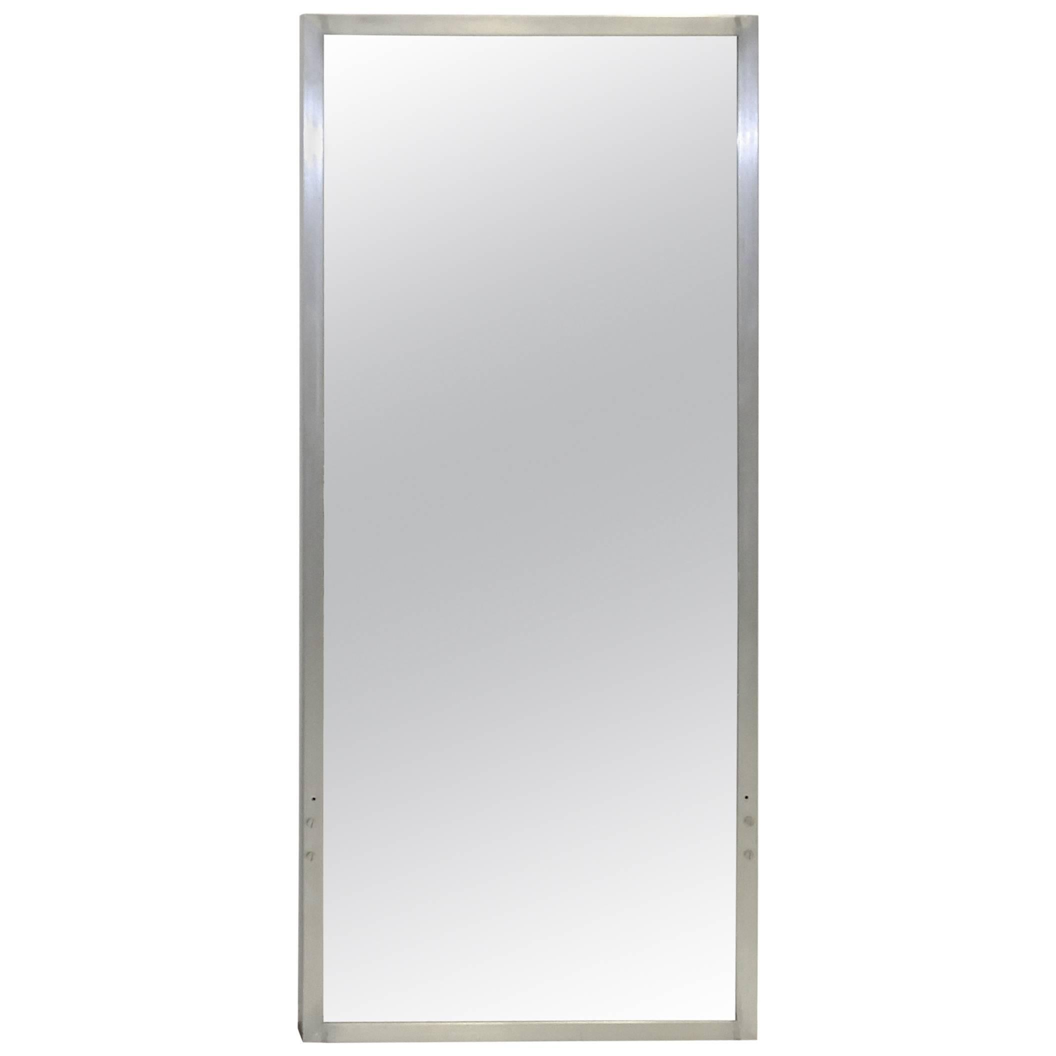 S.S. United States Wall Mirror with Aluminium Frame For Sale