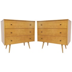 Pair of Paul McCobb Three-Drawer Planner Group Dressers/Chests 7