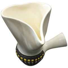 Beautiful Roger Capron Ceramic Pitcher, circa 1960 2