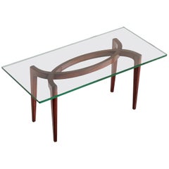 1940s Carlo Enrico Rava Coffee Table in Rosewood