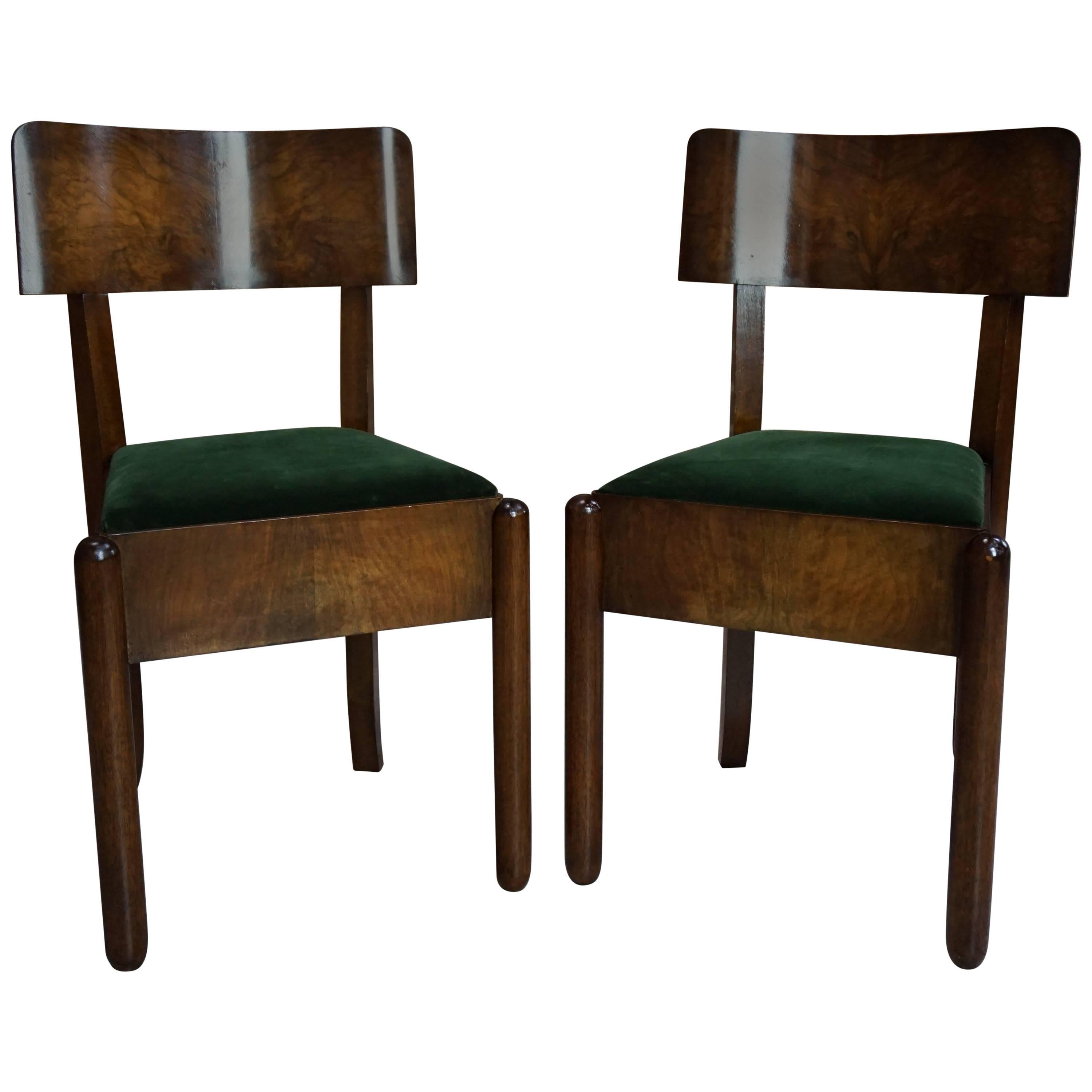 Pair of French Art Deco Chair