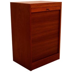 Danish Modern Teak Filing Cabinet