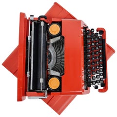 Vintage Ettore Sottsass Olivetti Valentine Typewriter, Italy, 1969