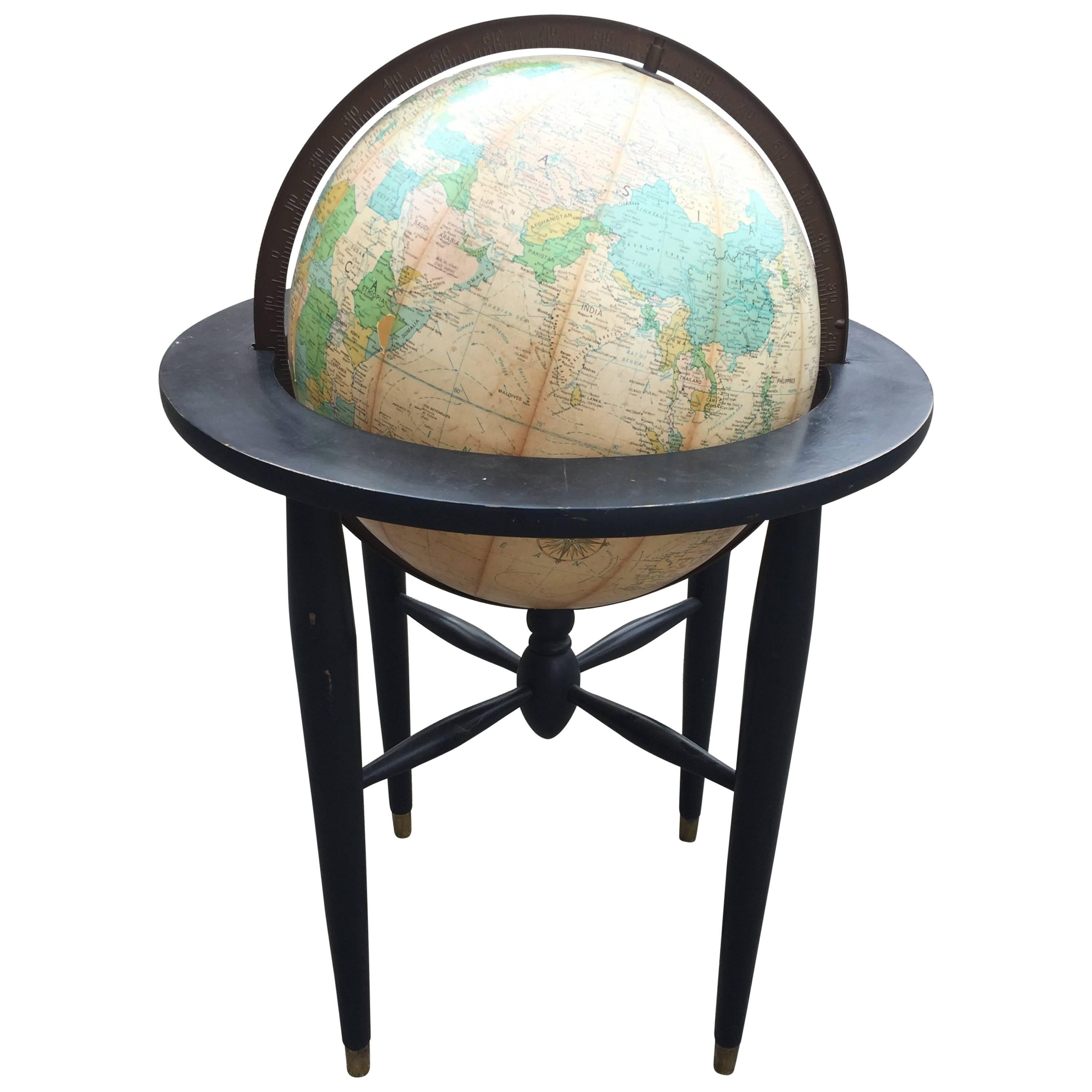 Illuminated Globe For Sale