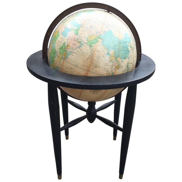 Illuminated Globe For Sale at 1stDibs