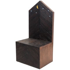 Lorenzini Mid-Century modern Throne Chair