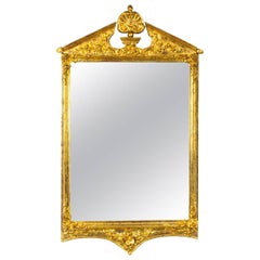 19th Century George II Style Gilded Wall Mirror