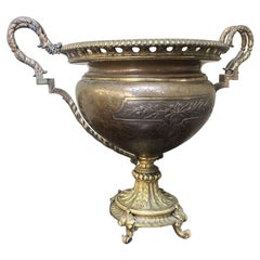 19th Century Bronze Jardiniere 6