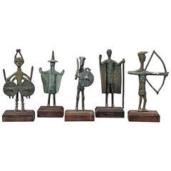 Collection of Early 20th Century Sardinian Bronzes 12