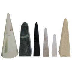 Vintage Obelisk Sculptures 11