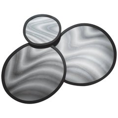 Gallotti and Radice Taffy Mirror Set of Three Sizes by Luca Nichetto
