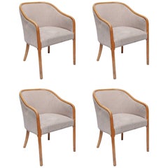 Ward Bennett Dining Chairs 'Set of Four', 1960s, USA