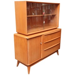 Heywood Wakefield Cabinet/Credenza/China Hutch, 1960s, USA