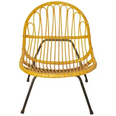 Danish Bamboo Chair for 1960s, Scandinavia