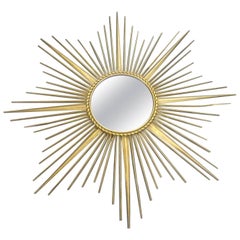 Beautiful Chaty Vallauris Sun Mirror, circa 1960