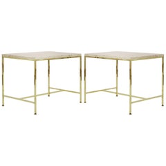 Paul McCobb for Directional Brass Side Tables, Model 8722