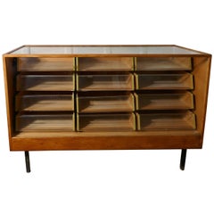 Retro Art Deco Haberdashery Shop Counter with Drawers