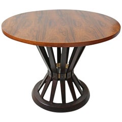 Rosewood Edward Wormley for Dunbar Sheaf of Wheat Table