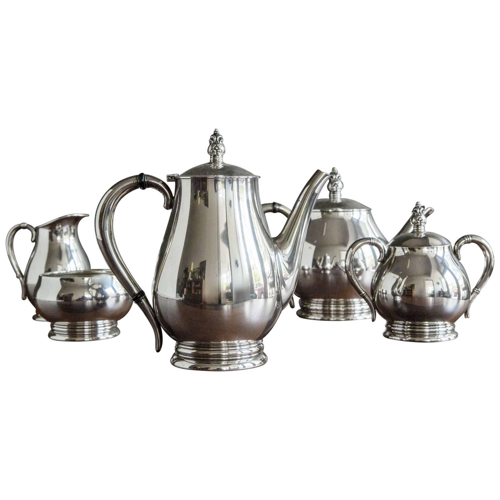 "Royal Danish" Sterling Coffee and Tea Service by International Silver For Sale